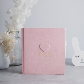 Baby Milestones Photo Album - Baby Record Book