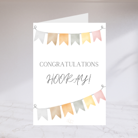 Congratulations - Hooray