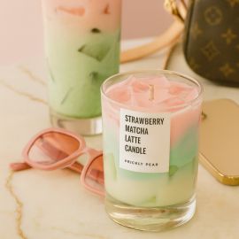Strawberry Matcha Latte Candle