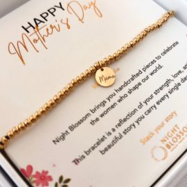 Mother's Day - Gold charm Bracelets