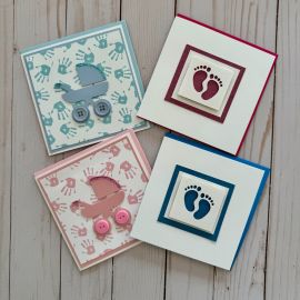 New Baby Card Bundle x4