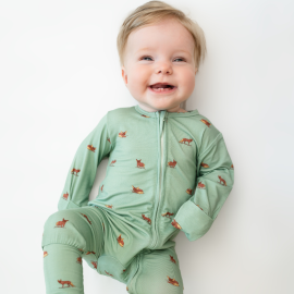 Desert Fox Zippered Sleepsuit