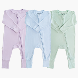 Pastel Sleepsuit 3 Piece Set