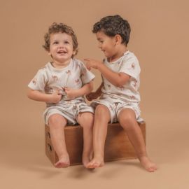 Camelot Organic Muslin Shorts and Tee Set