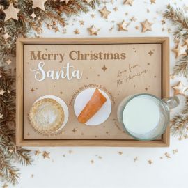 Santa's Christmas Eve Snack Tray 