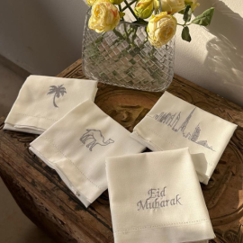 Luxury Linen Napkins – Eid Collection