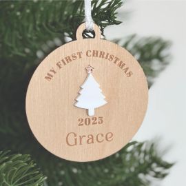 My First Christmas Bauble - Personalised