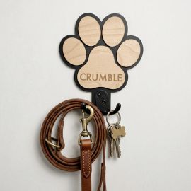 Walkies Hook - Personalised Dog Lead Hanger