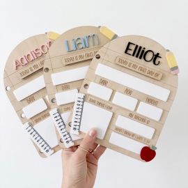 Personalised Back To School Milestone Board