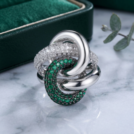 Irregular Silver Ring