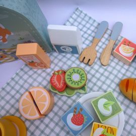 Wooden Picnic Playset