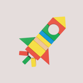 Wooden Building Blocks