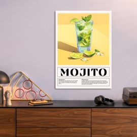 Mojito Metal Poster