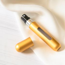 Refillable travel perfume bottle