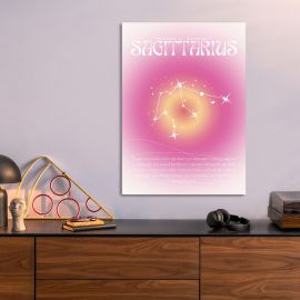 Sagittarius Metal Poster