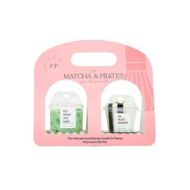 The Ultimate Iced Matcha Candle & Pilates Grip Socks Gift Set