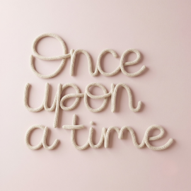 Personalised Knitted Wire Phrase
