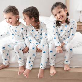 Bamboo Pyjamas in Turtle Print