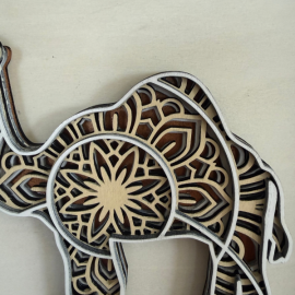 Camel Desert Home Frame
