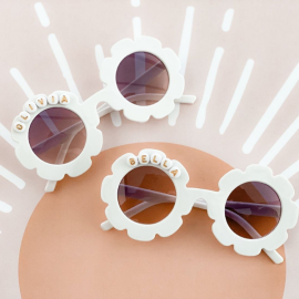 Personalised Kids Flower Sunglasses